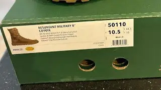 Военные ботинки Danner Resurgent цвета койот