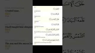 Divine Mercy: Surah Rahman 7 Ayat Beautiful Recitation