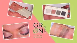 GRN Shades Of Nature Essential Eyeshadow Palette Morning Dew | Naturkosmetik | vegan | Ginkgomen