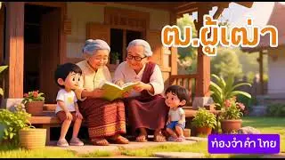 ก.เอ๋ย ก.ไก่ #ท่องจำคำไทย #สำหรับเด็ก #cartoon #วิดีโอเด็ก #nurseryrhymes