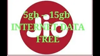 jio data limit increase 5gb to 15gb data FREE
