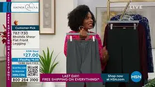 Rhonda Shear Flat Front Legging