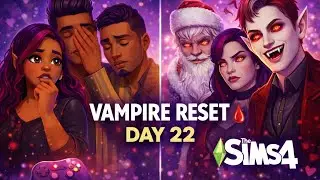 LIVE 🔴 Day 22 | Vampire Reset & Training Damon 🩸 | Sims 4