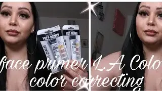 #598 Face primer. L.A Colors,color correcting 😊💄✨