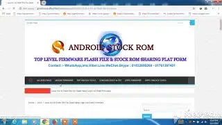 Lava Iris 42 Flash File Frp Dead Hang Logo Lcd Fixed Firmware