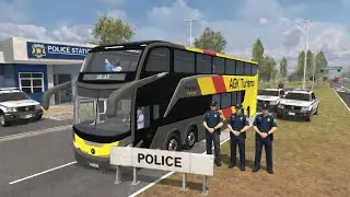 World Bus Driving Simulator| Police Nakabandi| Bus Driving| Android Gameplay 3 #androidgame 