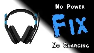 Astro A50 Gen 3 & 4 HOW TO Fix No Power No Charging Issue. Hard Reset!
