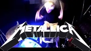 Metallica - Hardwired - Drum Cover By Rex Larkman *FLASHING LIGHTS