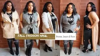 Fall Fashion Haul & Try On 2016 | Dusters, Jackets & Vests
