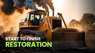 Overheated Bulldozer Engine Breakdown | Full Restoration & Repair by @pakmachanics