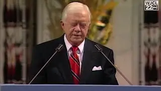 Jimmy Carter is honored with the Nobel Peace Prize