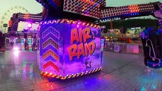 Mitchell Wilmots Air Raid | On Ride POV Nottingham Valentines Fair 2022