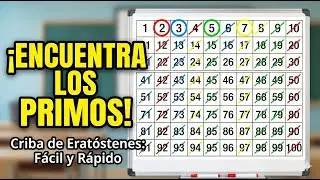 C&oacute;mo Encontrar N&uacute;meros Primos?#n&uacute;merosprimos #matematicas #curiosidades #criba