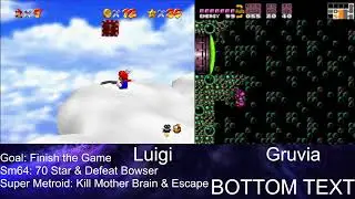 SM64 Rando Vs SuperMetroid Race Rando