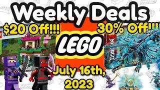 Weekly LEGO Deals! Post Prime Day Sales Plus More LEGO Announcements in the LEGO Coming Soon!