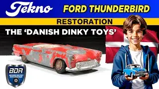 The Danish Dinky Toys - Tekno n&deg;809 Ford Thunderbird Diecast Restoration