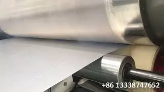 Aluminum Foil Glass Fiber Cloth Laminating Machine