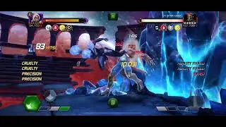 MCOC - Labyrinth of Legends Star-Lord - 1:12 takedown - Black Cat