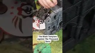 Black templars vs. 1ksons  #flashback #blacktemplars #thousandsons #battlereport