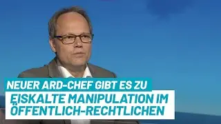 Neuer ARD-Chef gesteht Manipulation gegen die AfD ein