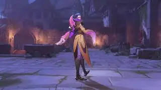 Moira's New Boo Emote With All Legendary & Epic Skins (PS5)