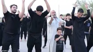 دخولية موكب شيخ الهواشم الى مضيف عشائر الجواسم في الشافعية