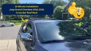 Установка поперечин на крышу Jeep Grand Cherokee: модели 2011&ndash;2021 годов