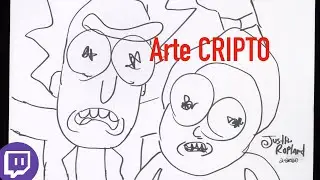 ¿Qué es el arte cripto? Rick and Morty vendido por 150,000 dólares