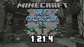 *НОВОЕ* Обновление мода &laquo;Раскопки руды&raquo; &mdash; Minecraft 1.21.4 (Витрина модов)