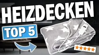 TOP 5 HEIZDECKEN (Testsieger 2025)!! 🔥 | Die Besten HEIZDECKEN im Vergleich