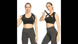 Adjustable Back Shoulder Posture Corrector Belt Clavicle Spine Support