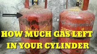 How to check how much of gas is available in lpg cylinder