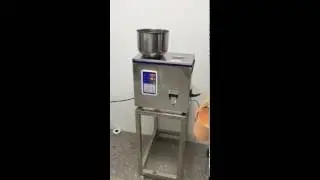 Precise weight powder weighing & filling machine pedal control