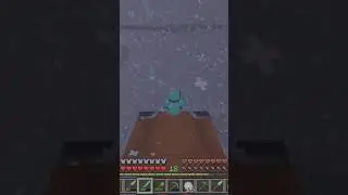 Snow Storm!! #dewey #minecraft #ghast #flying #gaming #shorts #gameplay #cold #2026 #winter
