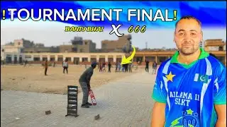 ACTION KA REACTION 🤩 BANTU BHAI SHOW CLASSIC FORM IN FINAL 😱🔥#tapeball #cricket #cricketcompetition🏏