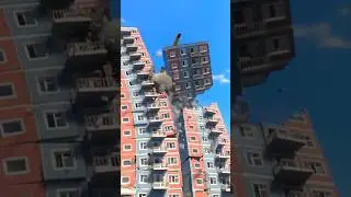 Realistic Building Demolition 😱