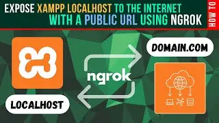 Как открыть доступ к локальному хосту XAMPP в Интернете с помощью ngrok #ngrok #xampp #localhost ...
