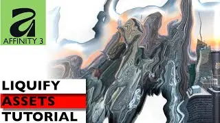 AFFINITY 3: Искажение объектов | Деформация изображений | Мгновенные искажения | Быстрый способ |...