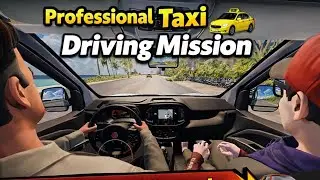 Taxi Mission Gameplay 🎮 | Next Level POV Driving Experience