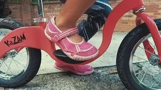 Kazam Balance Bike - Top/Best Bicycle of 2016 for All Ages & Toddlers! How to Ride Review