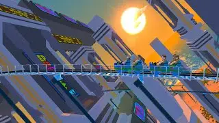 Real Coaster: Idle Game (Android Gameplay) Cyberpark Part 4/6