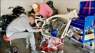 2018 HARLEY from COPART IS CRAZY!! *FRAME OFF BUILD*