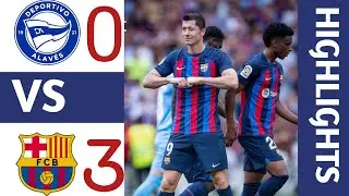 Alaves VS Barcelona match Highlights [ 0-3] &All Goals 2024 HD