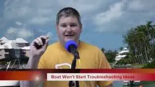 Boat Engine Won't Start Troubleshooting Steps