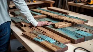 From Old Doors to Elegant Furniture &ndash; A Genius Woodworking Idea
