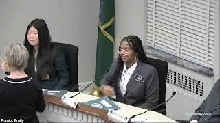 2026 Page School Mock Committee Jan. 15 Session 1