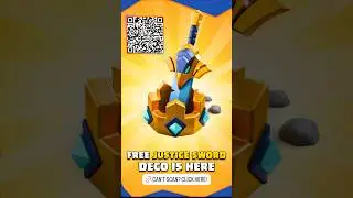 FREE Decoration Item 'Justice Sword' in Clash of Clans #coc #clashofclans