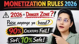 😱 YouTube 2026 Shock Rule 🚨 | 90% Creators Ki Monetization Band ❌ | Full Truth 🔥