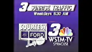 WSTM Commercial Breaks (April 8, 1993)