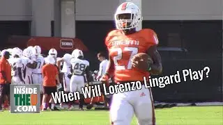 RB Lorenzo Lingard on Scout Team Ahead of Bethune-Cookman Game | When Will He Make Season Debut?